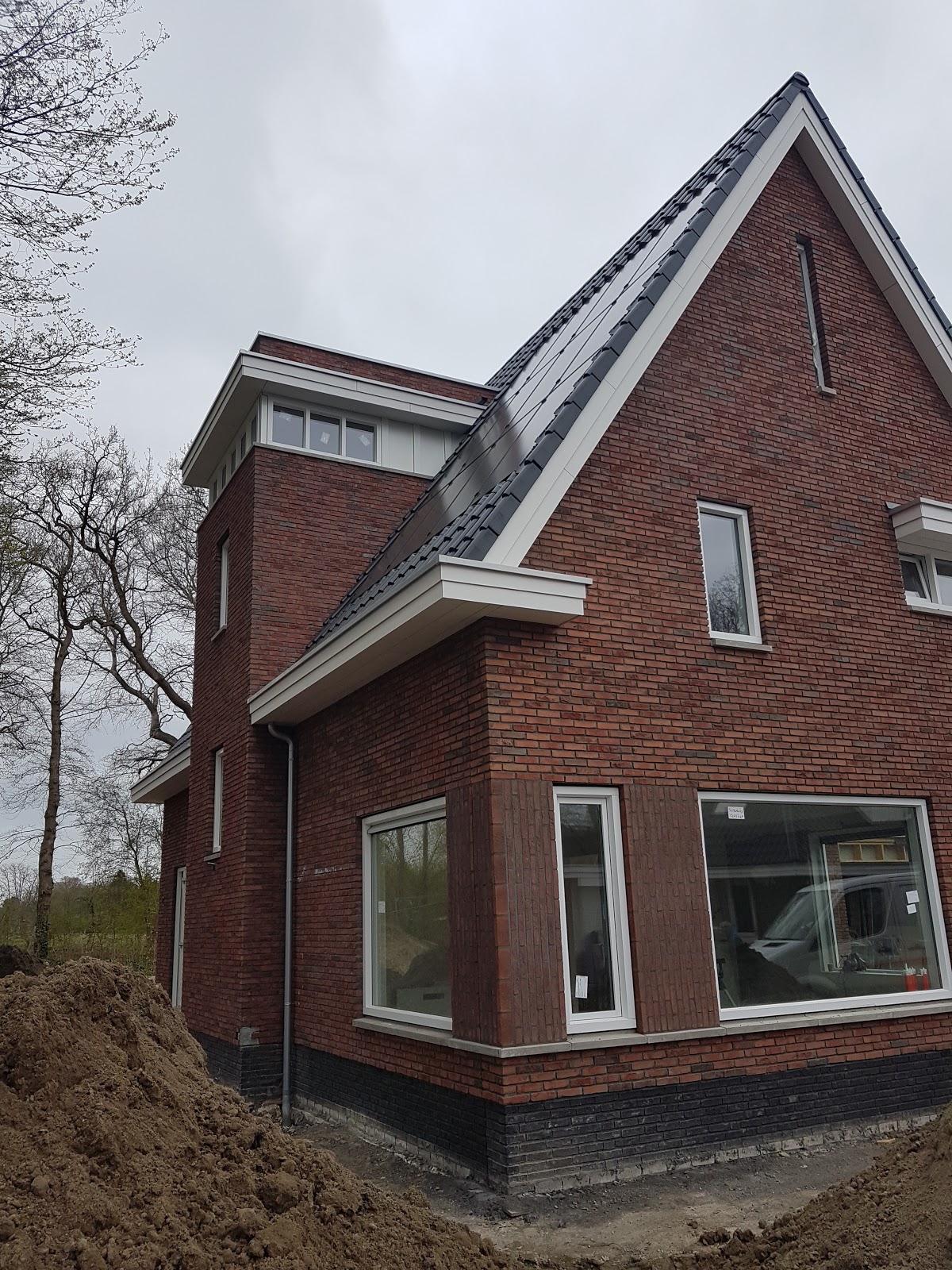 Woning met Tectiva Activa gevelbeplating